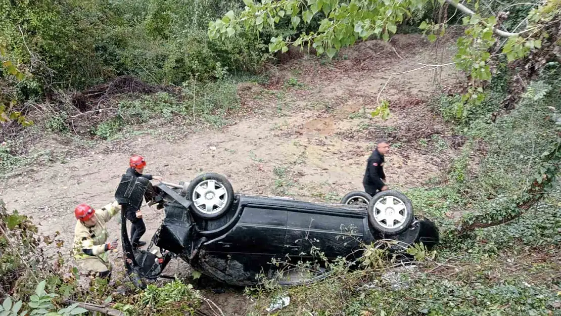 Çaycuma'da trafik kazası 3 kişi yaralandı