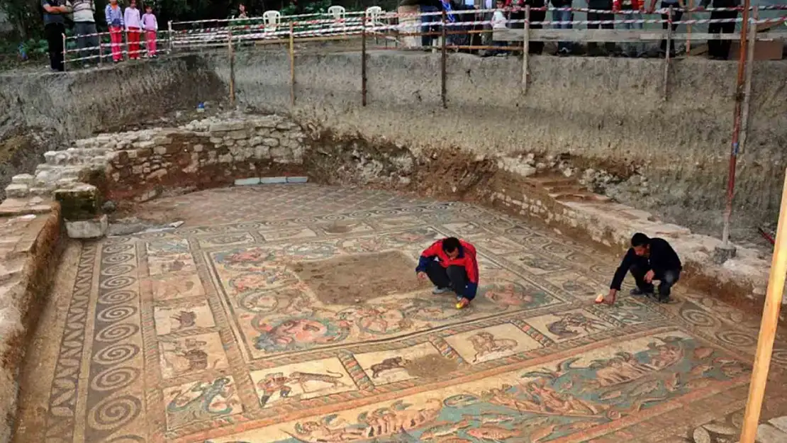 Çaycuma'nın gizli hazinesi Kadıoğlu Mozaikleri korunup, ziyaretçilere açılacak