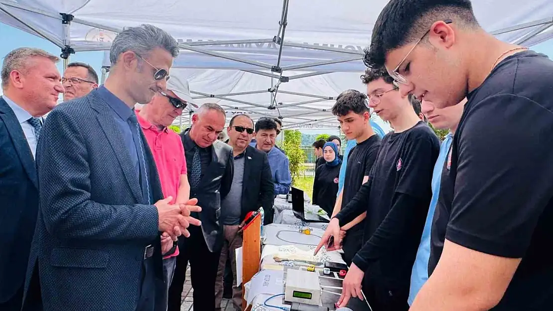 Çaycuma TSO Fen Lisesi'nde teknoloji ve sanat rüzgârı esti