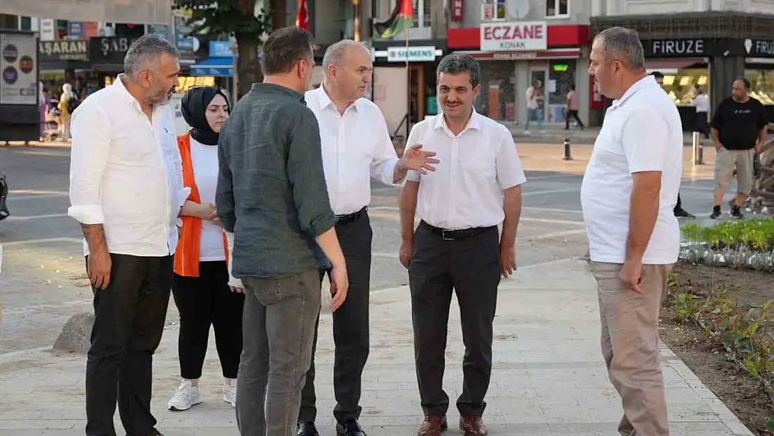 Cedidiye meydanı şeklini almaya başladı