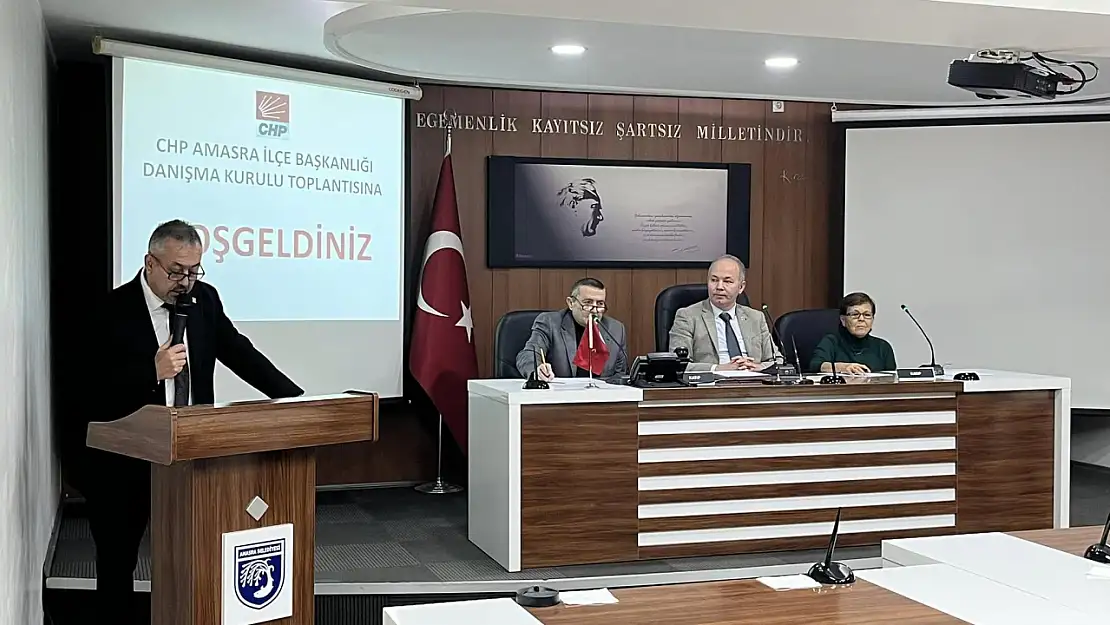 CHP Amasra Danışma Kurulu toplantısı düzenlendi