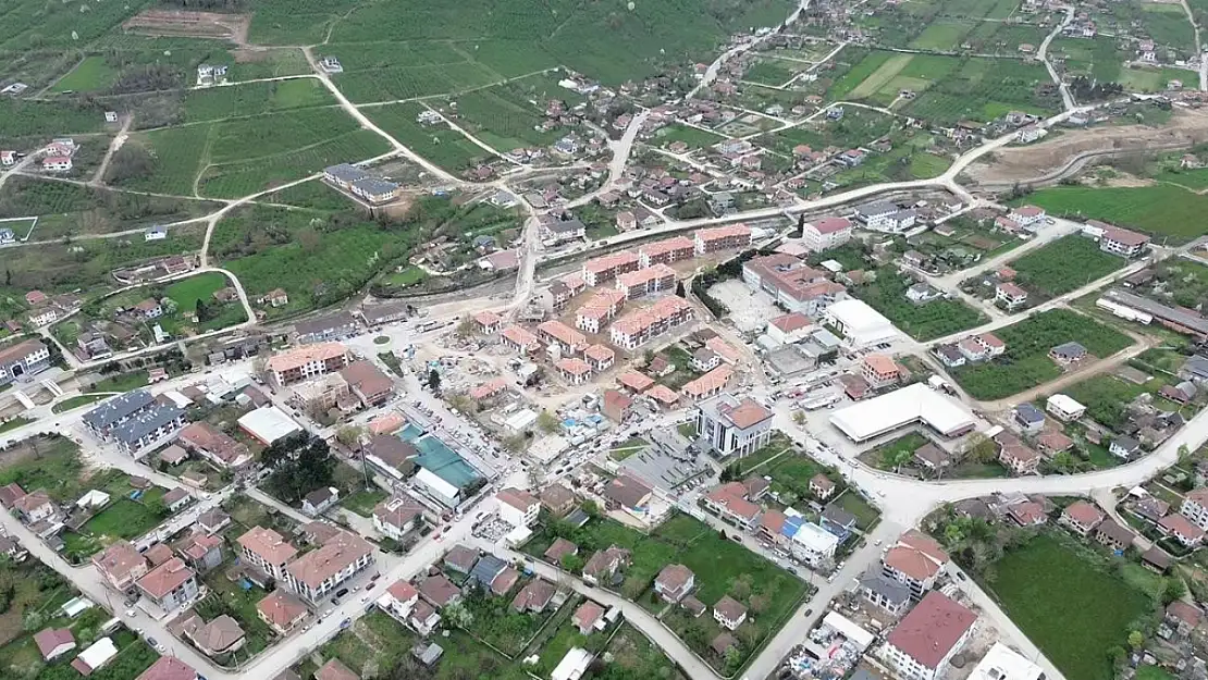 Çilimli'de kentsel dönüşüm tamamlanmak üzere