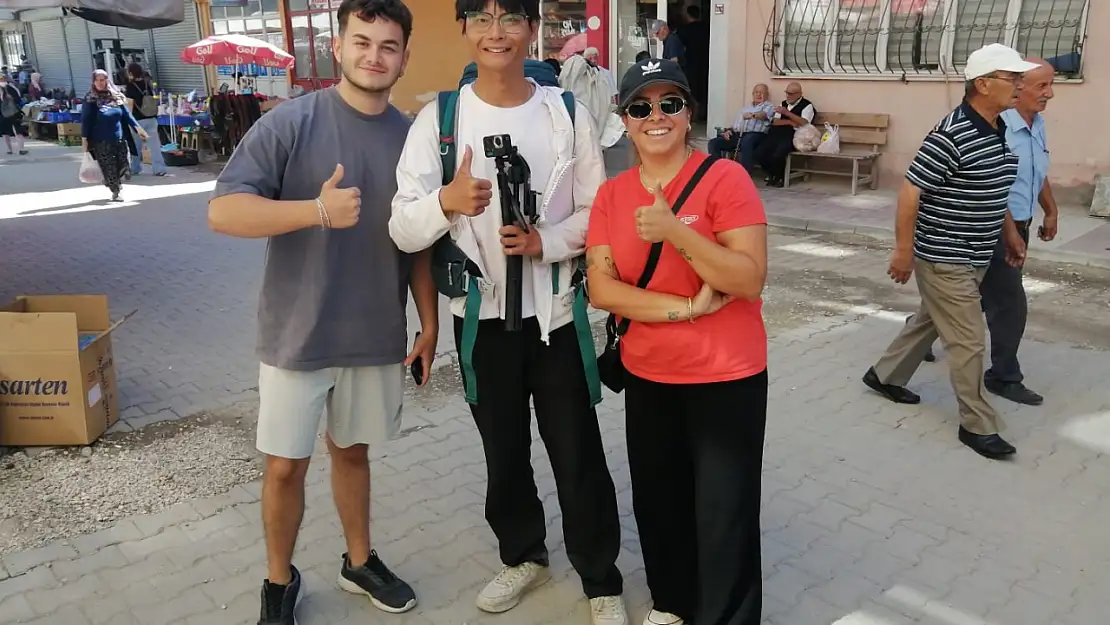 Çinli turist Joe, yürüyerek Türkiye'yi geziyor