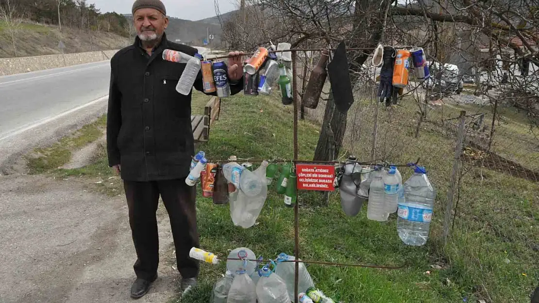 Çöp atanlara tepkisi böyle oldu