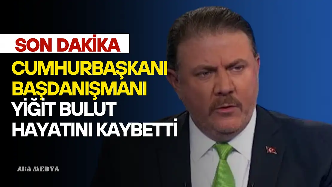 Cumhurbaşkanı Başdanışmanı Yiğit Bulut Hayatını Kaybetti