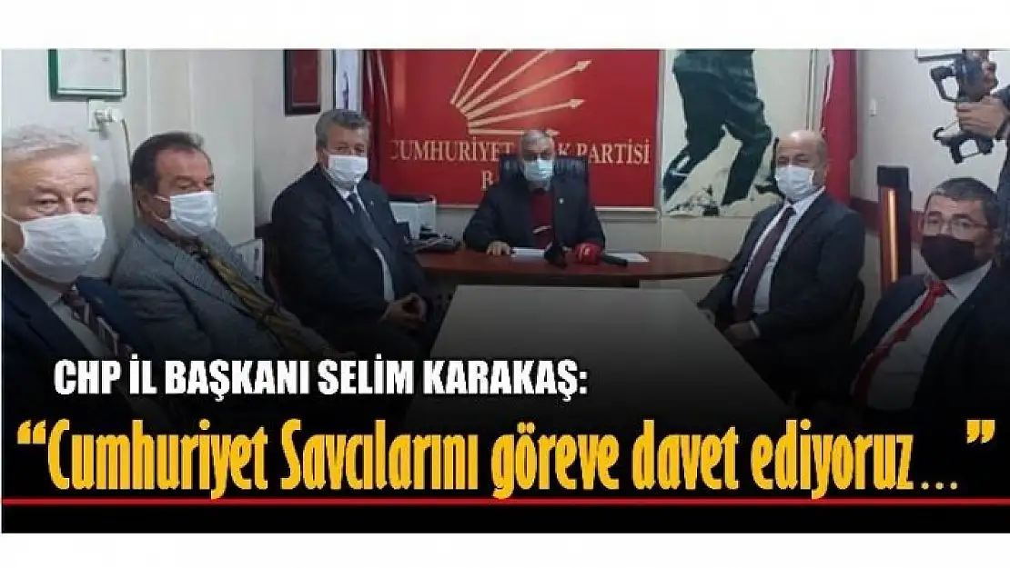 CUMHURİYET SAVCILARINI GÖREVE ÇAĞIRIYORUZ