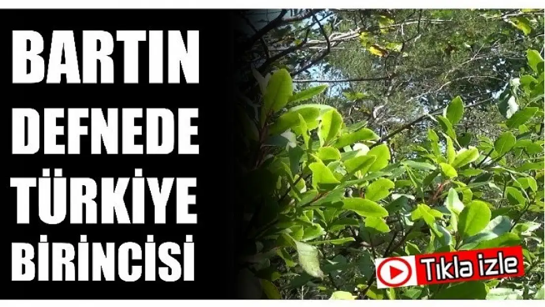 DEFNEDE TÜRKİYE'NİN LİDERİ BARTIN OLDU