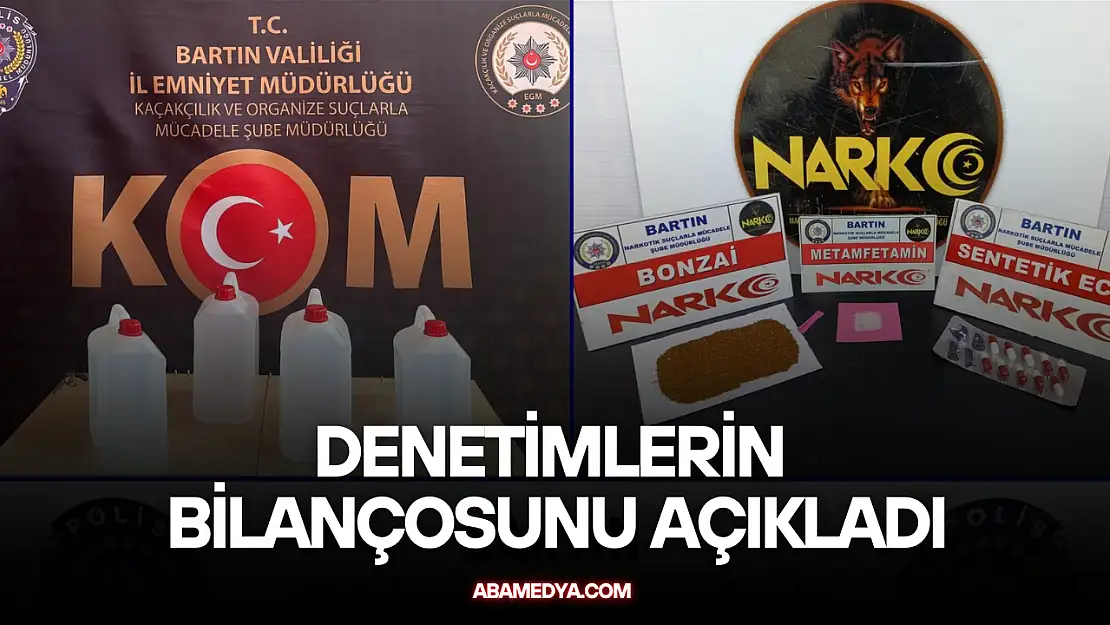 Denetimlerin bilançosunu açıkladı