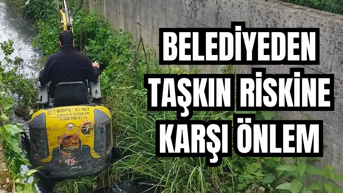 Dere yatakları temizleniyor