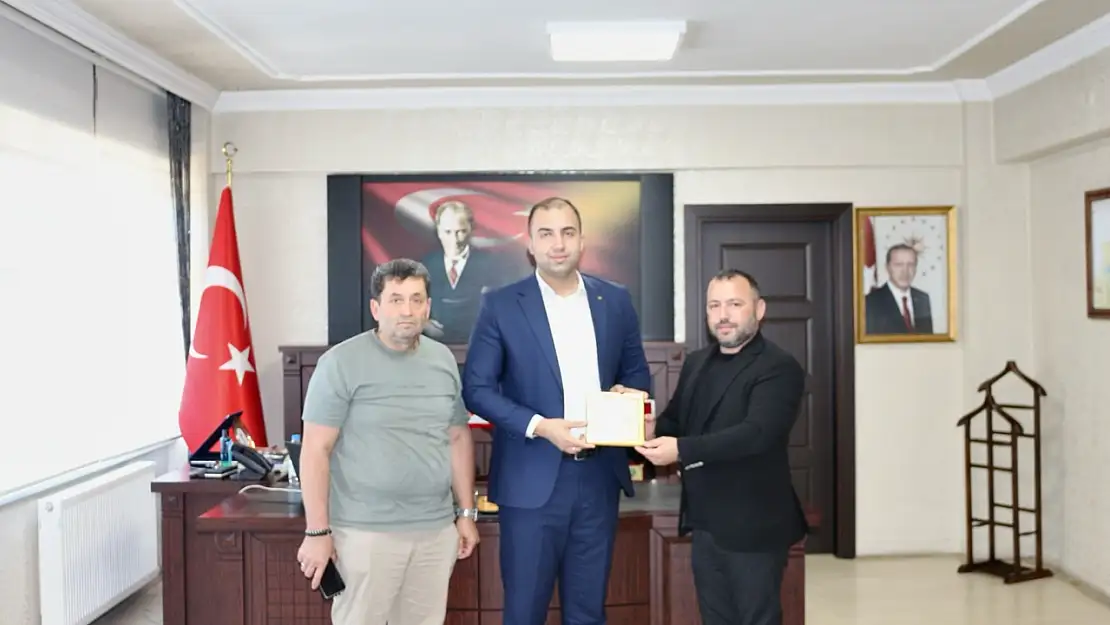Dereli Köyü Derneğinden Kaymakam Kadiroğlu'na Ziyaret