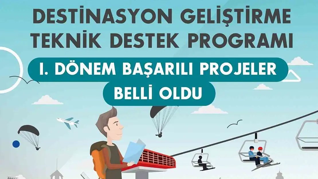 Destinasyon Geliştirme Teknik Destek Programı başarılı projeleri belli oldu