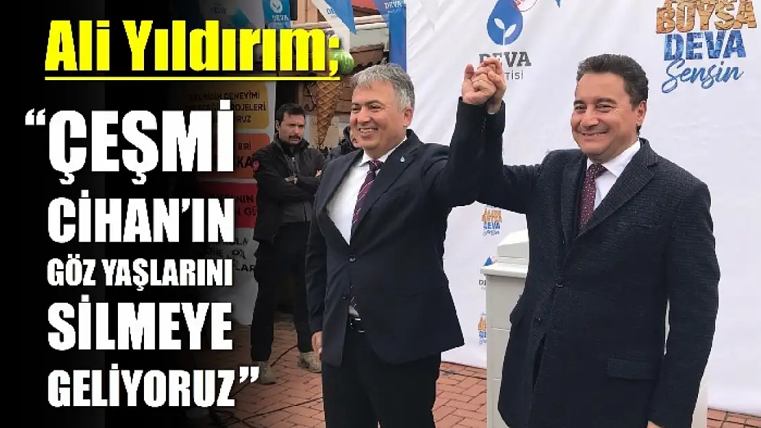 Deva Partisi Seçim Ofisi açıldı