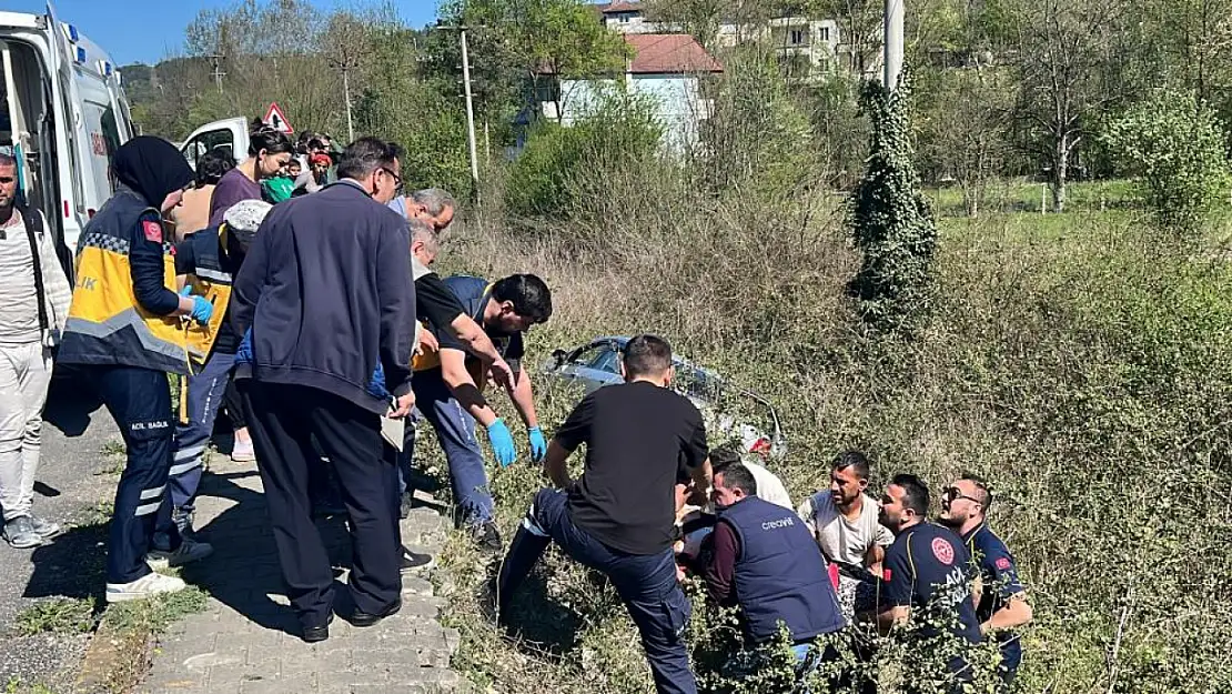 Devrek-Bartın yolunda feci kaza