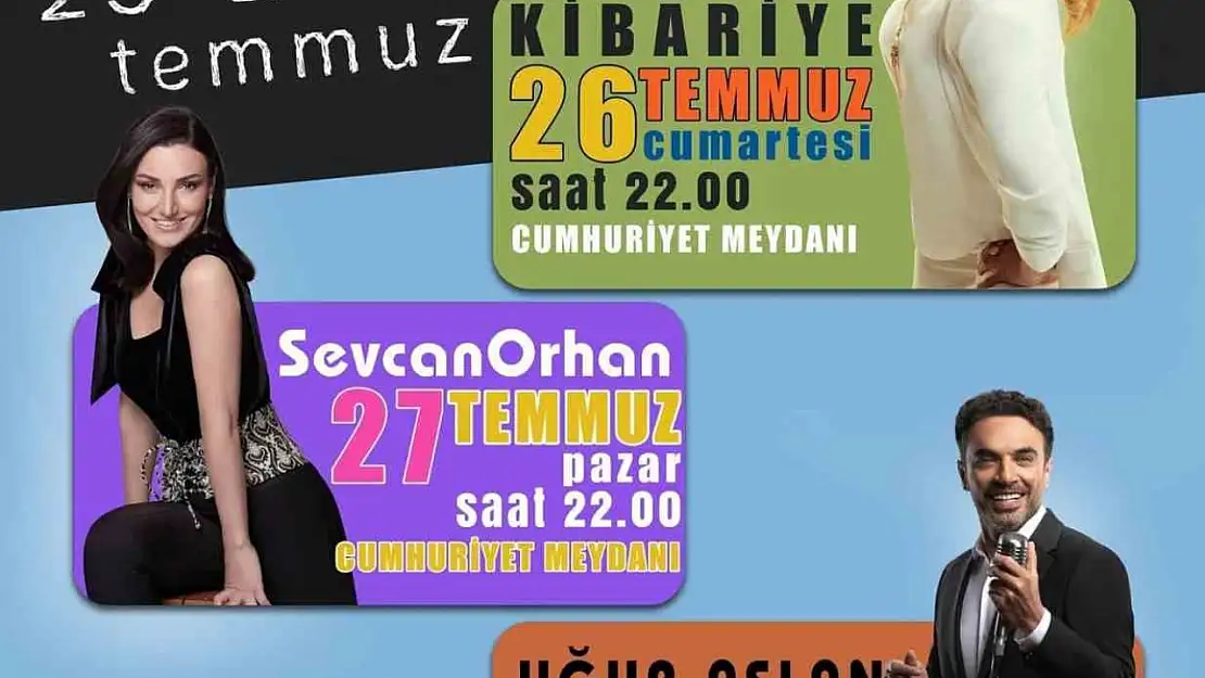 Devrek'te düzenlenecek olan festivalde ünlü sanatçılar yer alacak