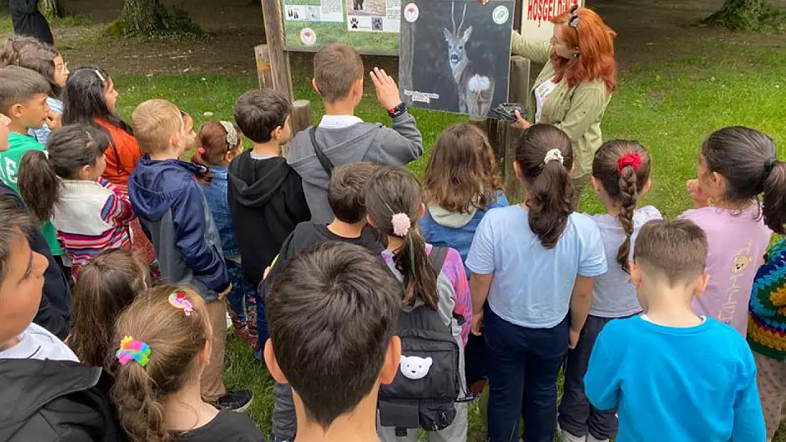 Doğa eğitimleri devam ediyor