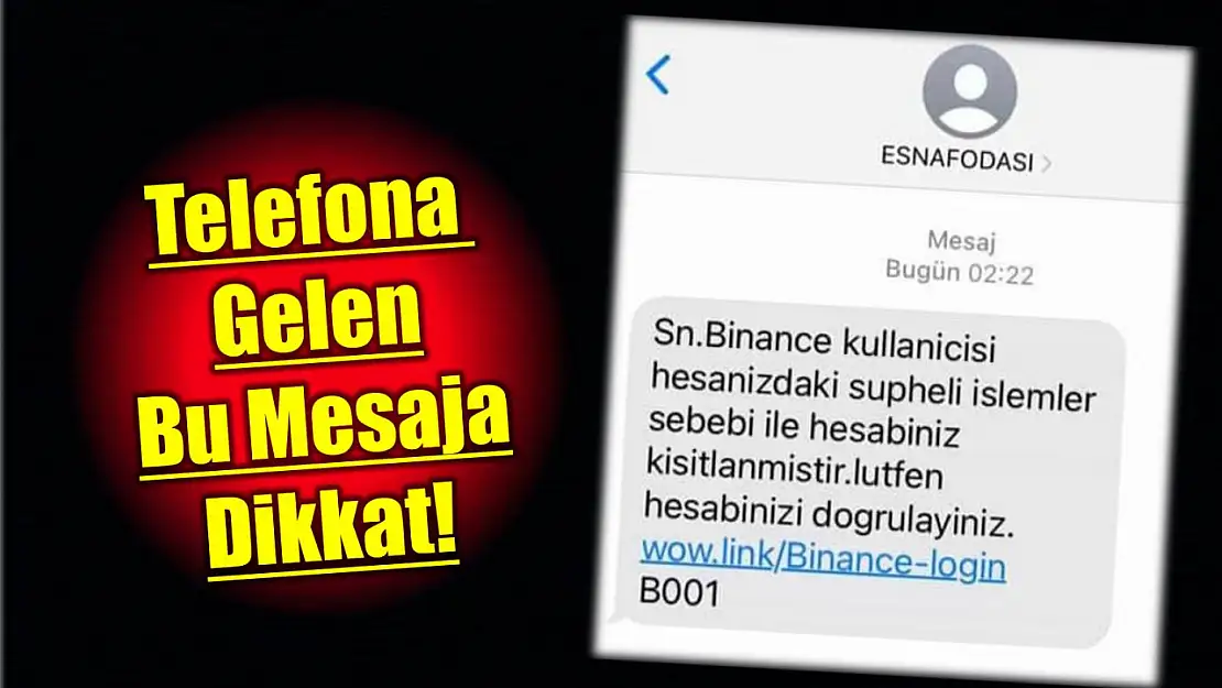 Dolandırıcılar iş başında, linke sakın tıklamayın