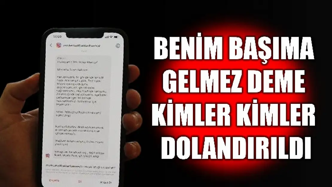 Dolandırıcılık olayları arttı, Vali Arslan uyardı