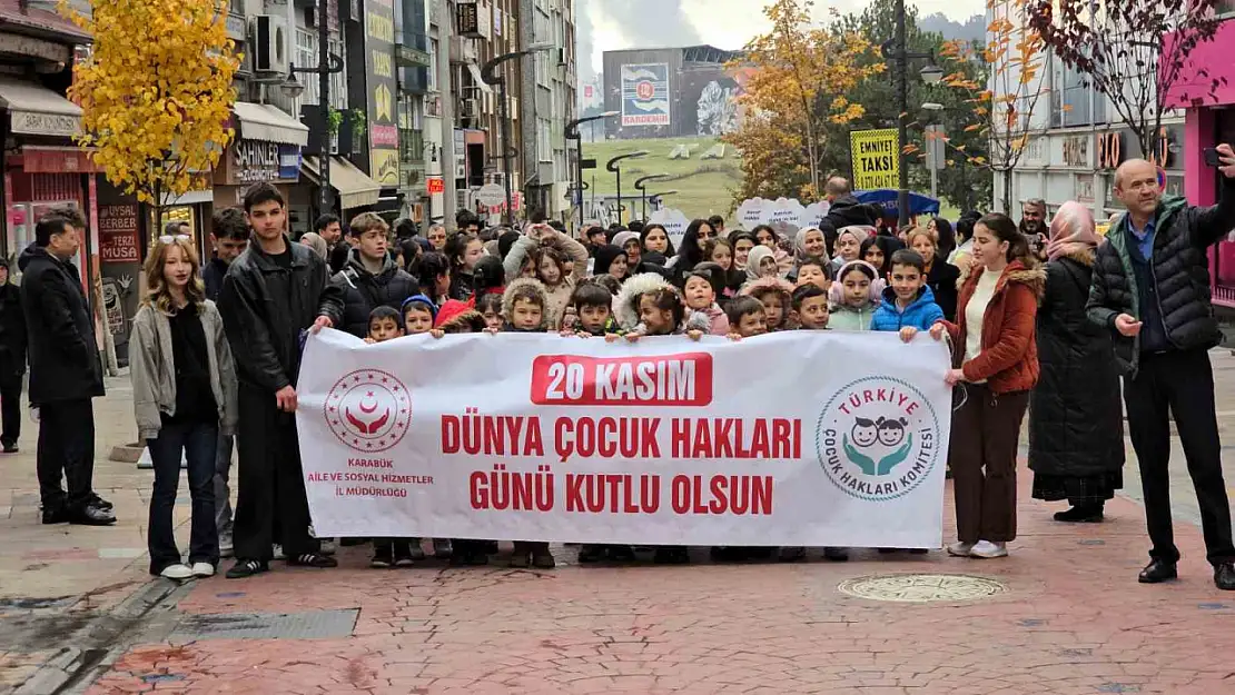 Dünya Çocuk Hakları Günü'nde Filistinli çocuklar unutulmadı