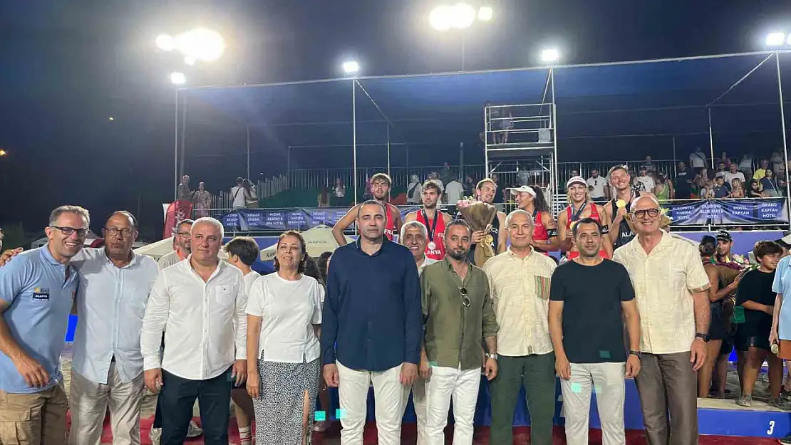 Dünya Plaj Voleybolu Pro Tur'un Alanya etabı tamamlandı