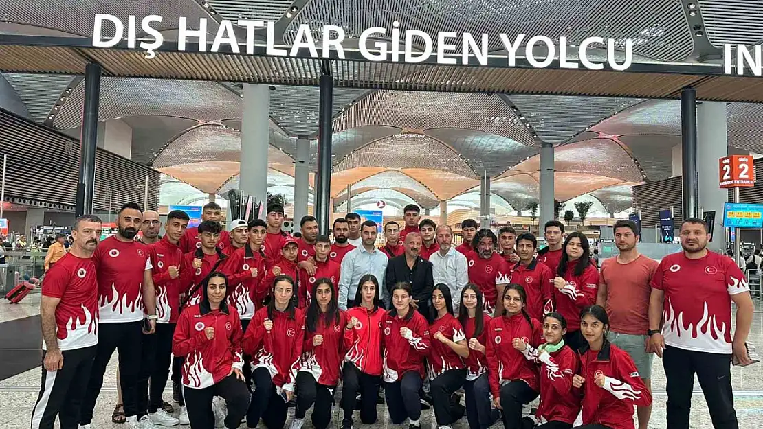 Muaythai Milli Takımı Kastamonu'dan ayrıldı