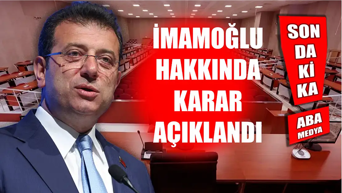 Duruşma sona erdi