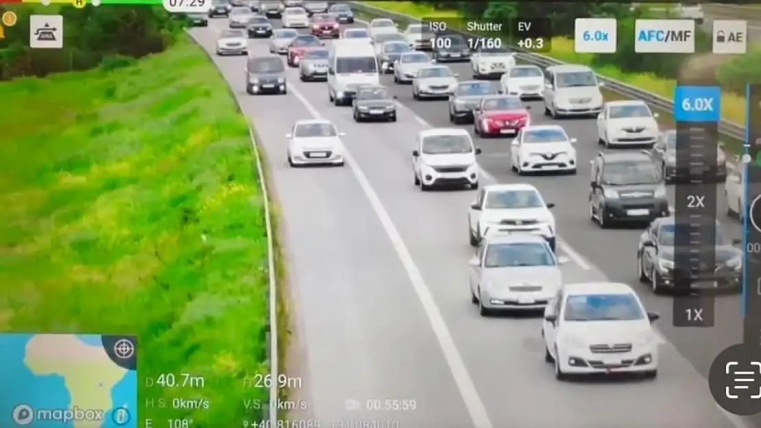 Düzce'de 140 araç trafikten men edildi