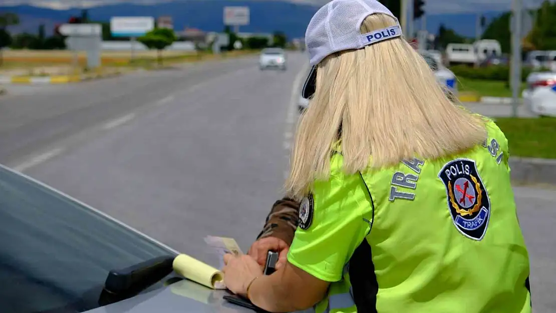 Düzce'de 187 araç trafikten men edildi