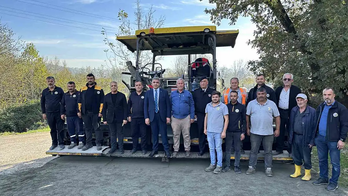 Köylere yerli ve milli ürünlerle daha ucuza daha uzun ömürlü yol