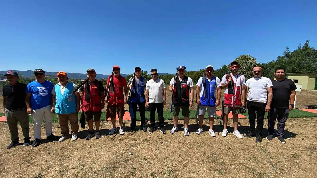 Düzce'de trap-skeet yarışması düzenlendi