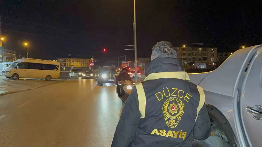 Düzce'de yılın son denetiminde ceza yağdı