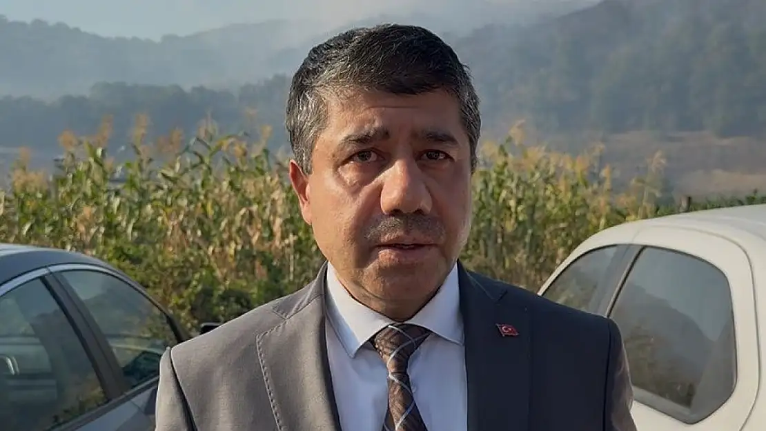 Düzce'deki orman yangını havadan ve karadan müdahale sürüyor
