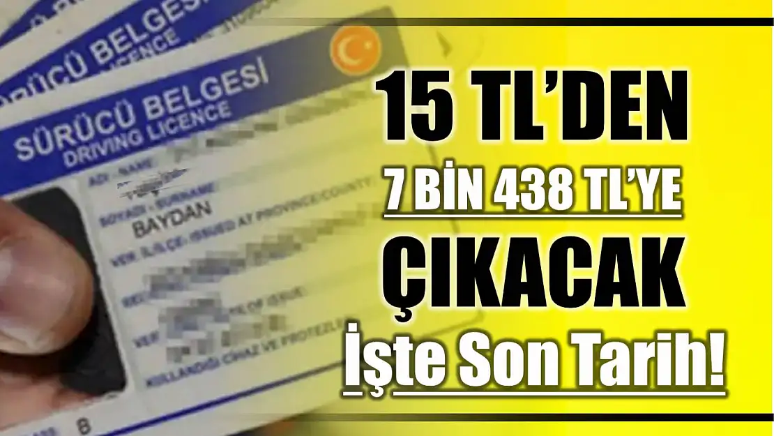 Ehliyetini değiştirmeyenler dikkat