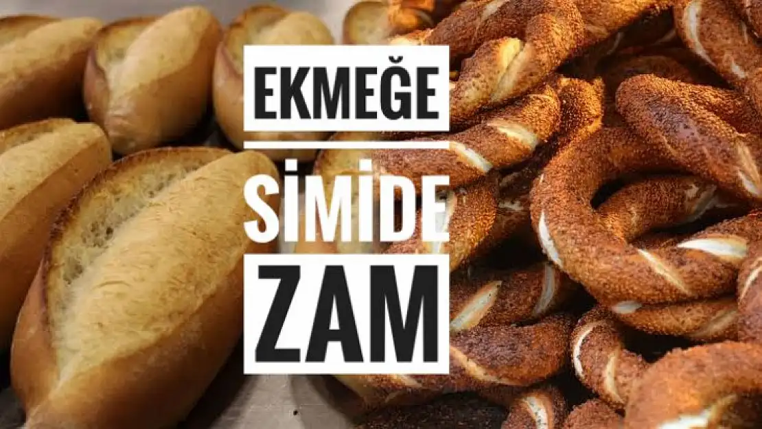 Ekmeğe simide zam