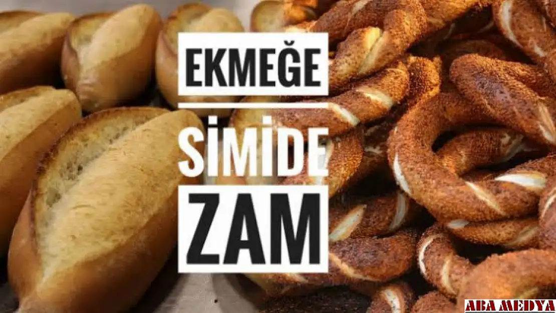 Ekmeğe simide zam