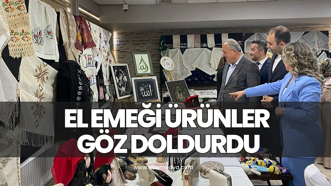 El Emeği Ürünler Göz Doldurdu
