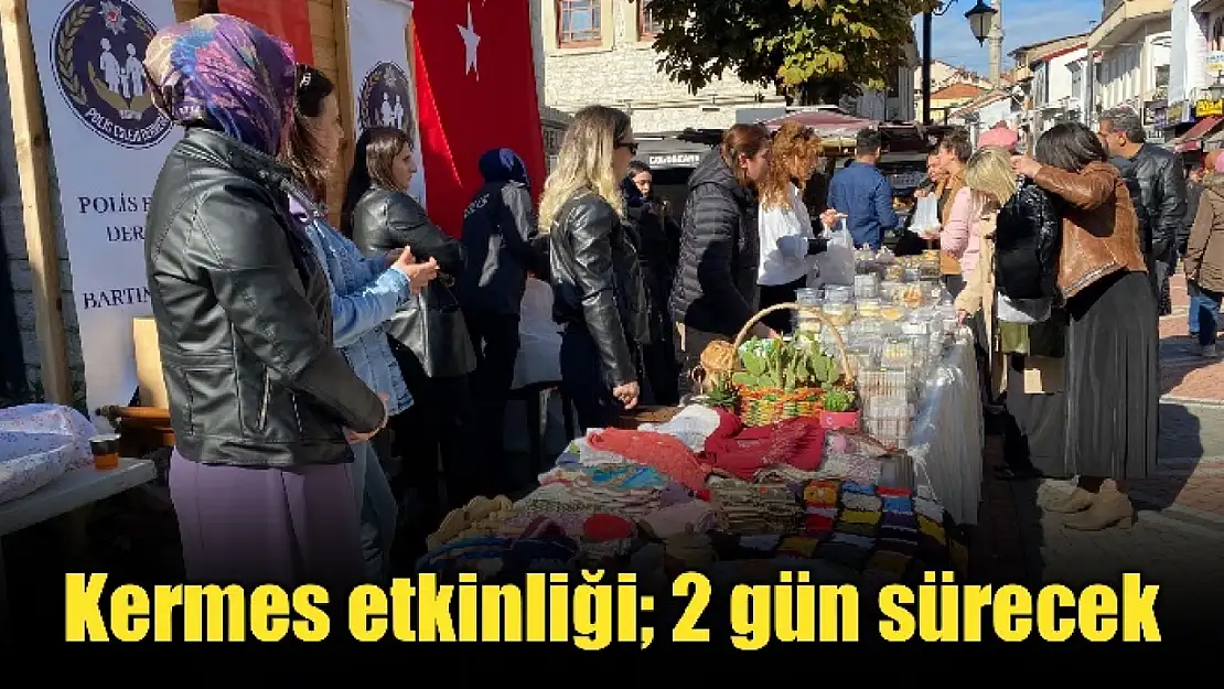 El emeği ürünler satışa sunuldu