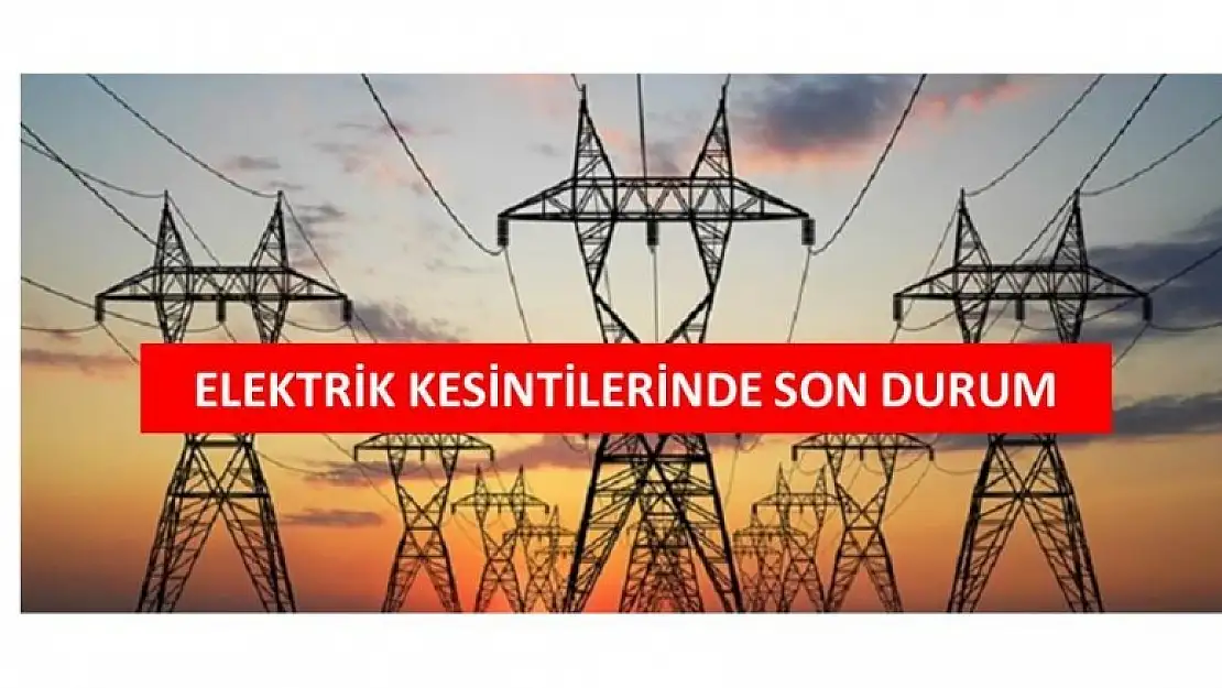 ELEKTRİK KESİNTİLERİ NEDEN YAŞANIYOR?