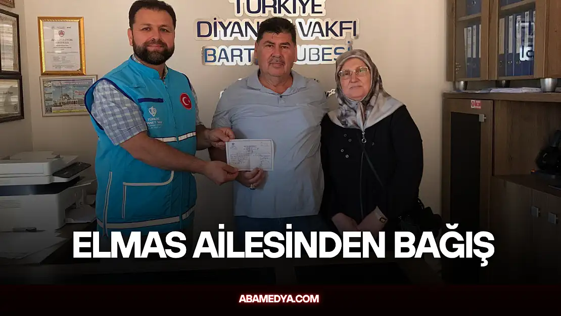 Elmas Ailesinden Bağış
