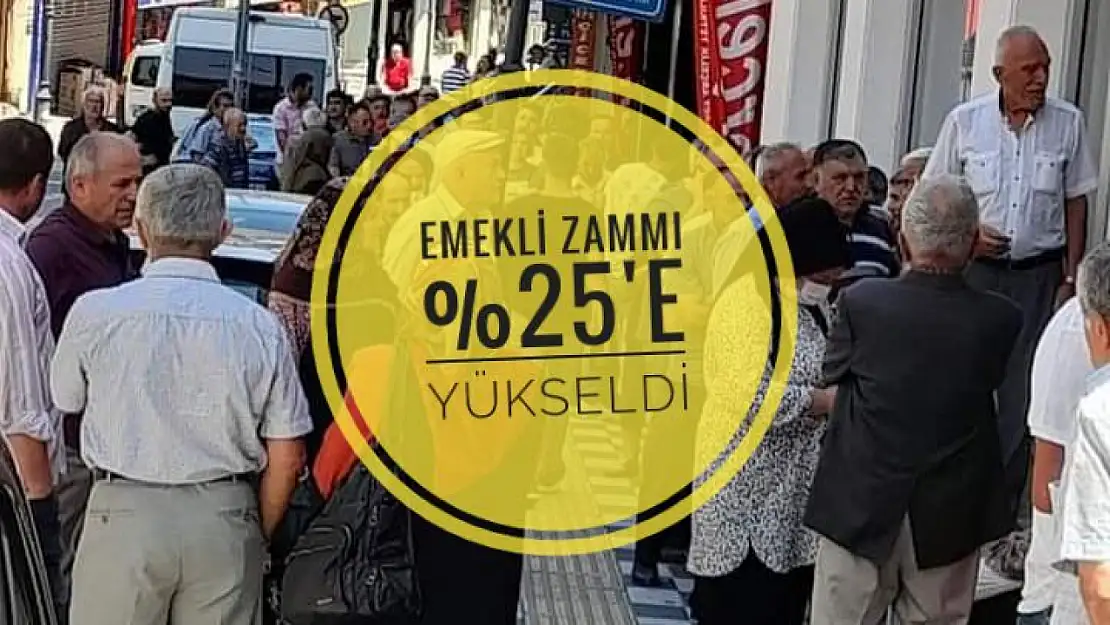 Emekli maaş zamlarında yeni gelişme