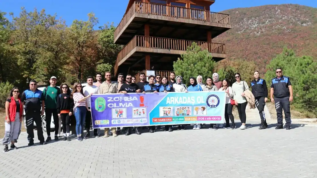 Emniyet Müdürlüğünden Zipline etkinliği