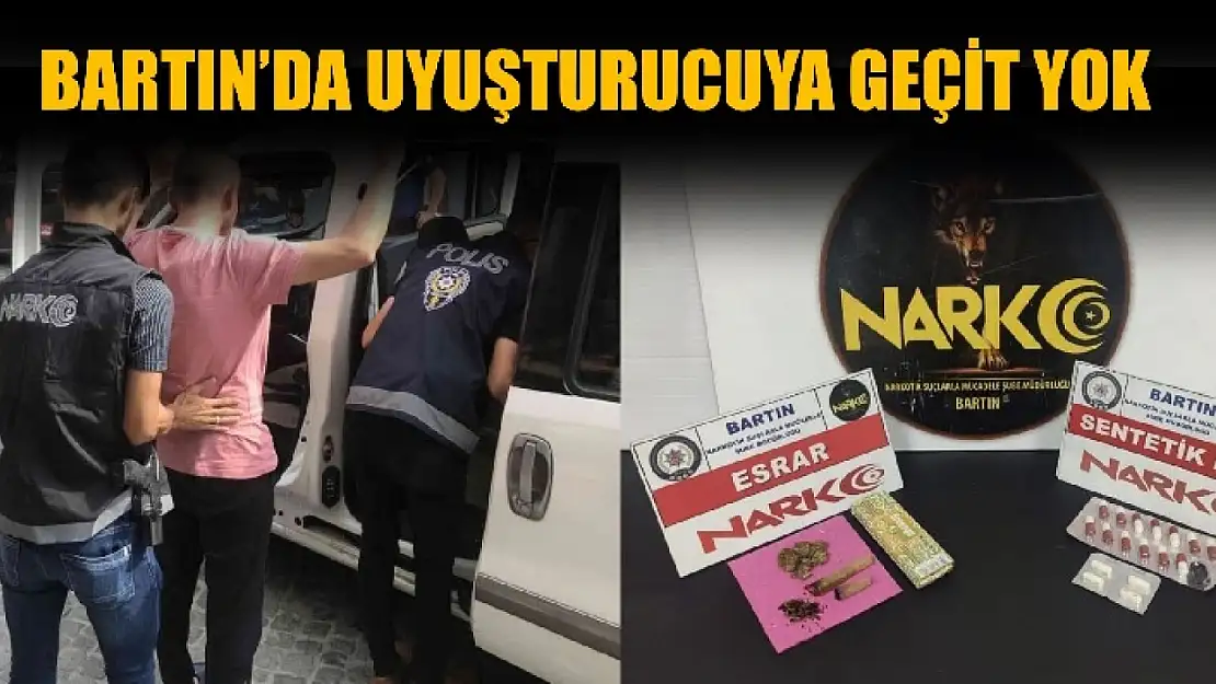 Emniyet uyuşturucuya geçit vermiyor