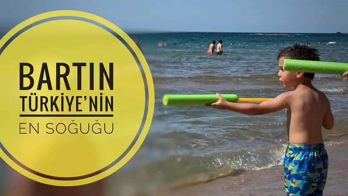 En soğuk konum Bartın