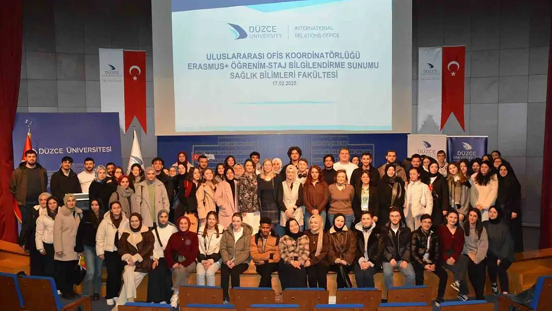 Erasmus fırsatları anlatıldı