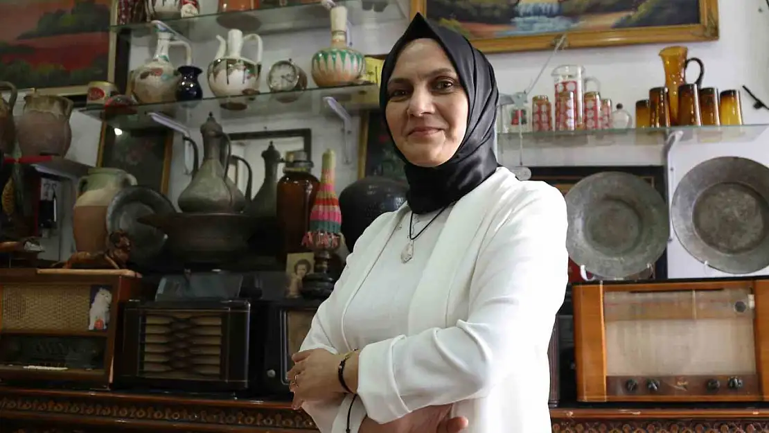 Eşinden bulaşan merak kadın girişimciyi antikacı yaptı