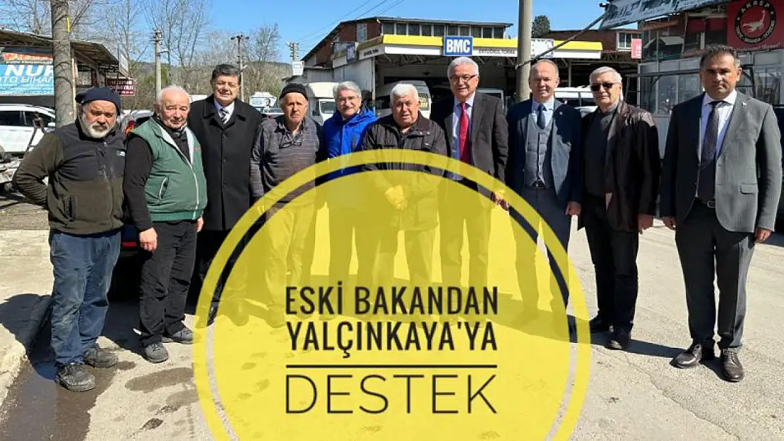 Eski Bakan'dan Yalçınkaya'ya destek