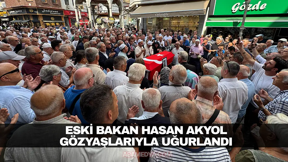 Eski Bakan Hasan Akyol'a Son Veda