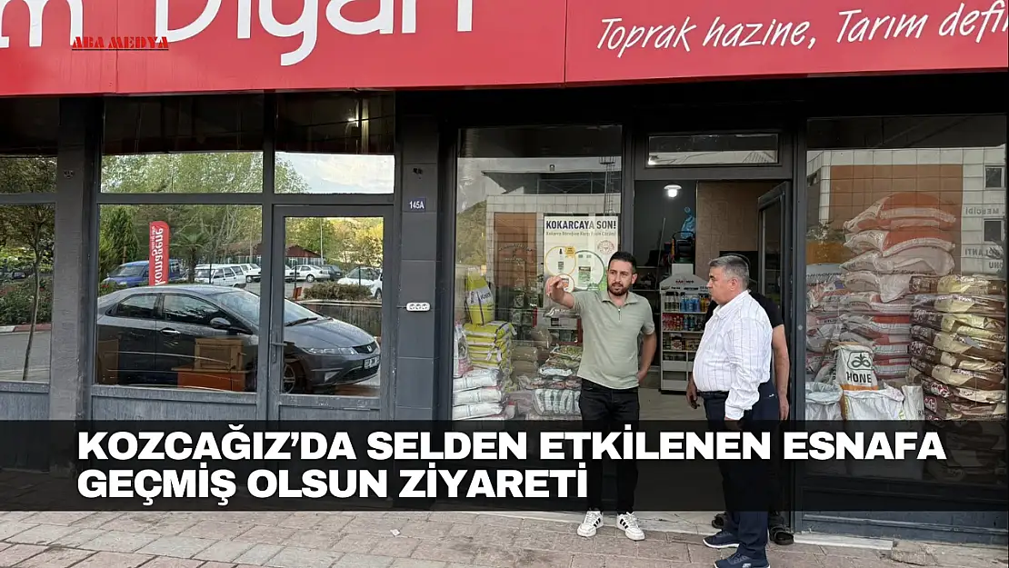 Esnafa Geçmiş Olsun Ziyareti