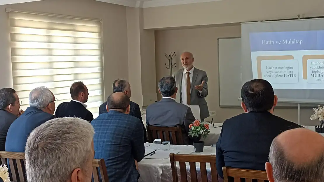 Etkili Hutbe Sunumu Hizmet İçi Eğitim Semineri Düzenlendi