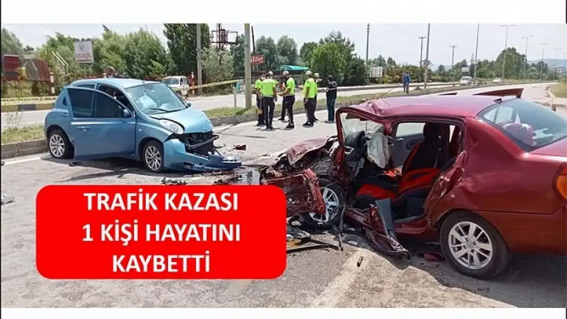 FECİ KAZA  1 ÖLÜ