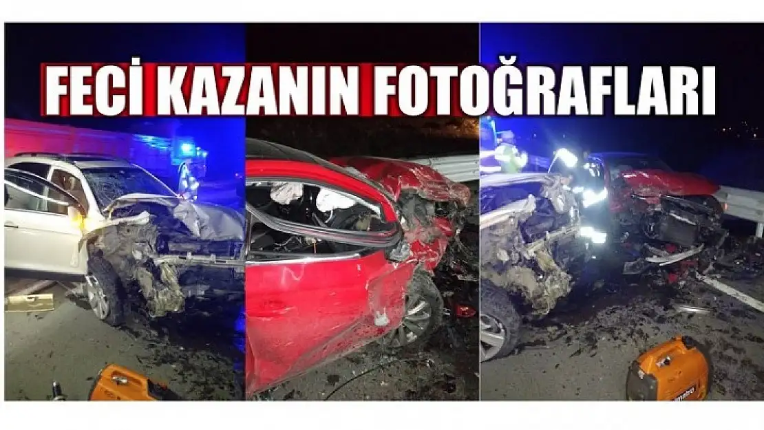 FECİ KAZADAN İLK FOTOĞRAFLAR